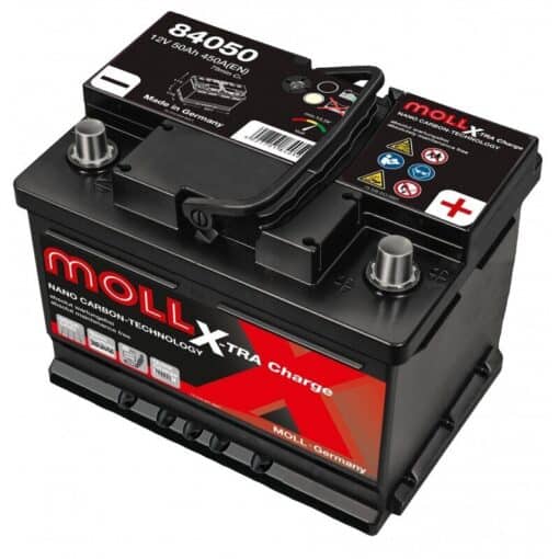 Акумулатор MOLL X-TRA CHARGE 12V 50AH 450A R+