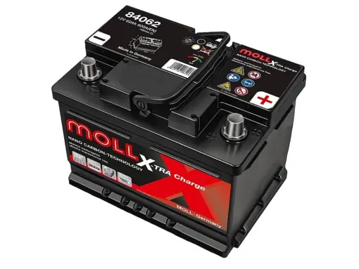 Акумулатор MOLL X-TRA CHARGE 12V 62AH 600A R+