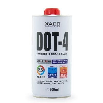 Спирачна течност Xado DOT 4 0.5L