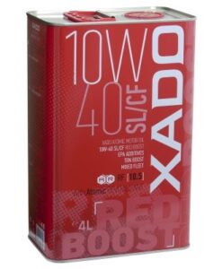 Масло XADO SL/CF Red Boost 10W40 4L