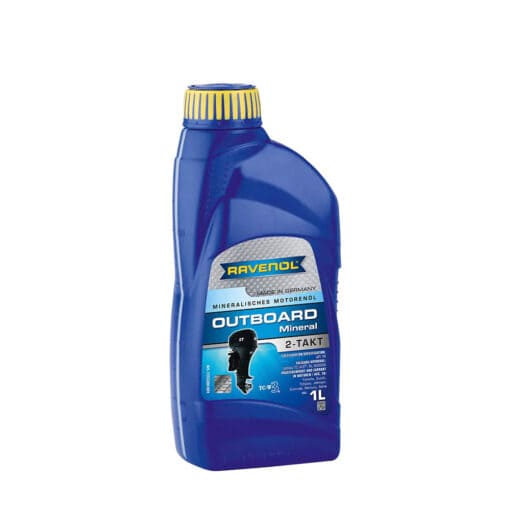 Моторно масло RAVENOL Outboardoel 2T Mineral 1L