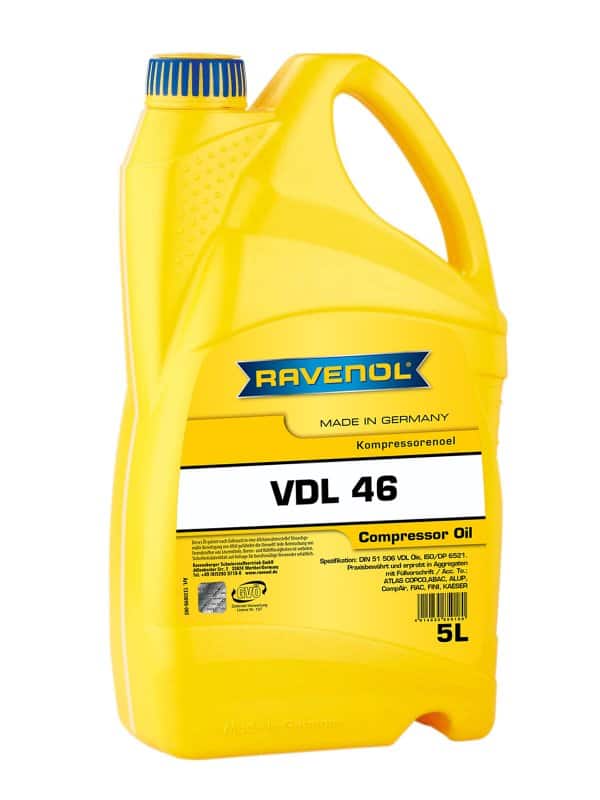 Компресорно масло Ravenol Kompressorenoel VDL 46 5L