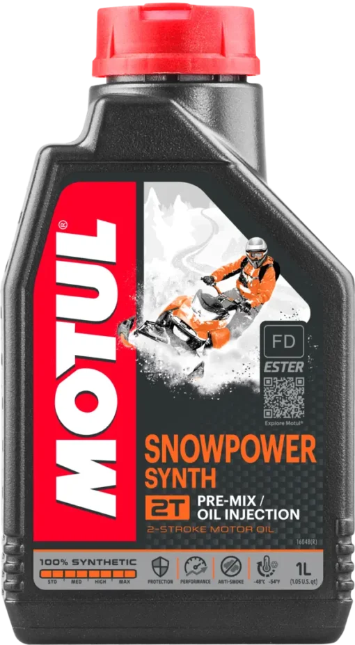 Масло MOTUL SNOWPOWER SYNTH 2T 1L