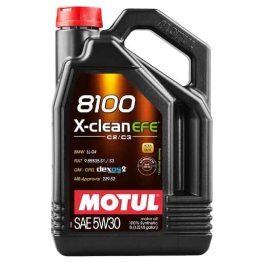 Масло MOTUL 8100 X-CLEAN+ EFE 0W30 5L