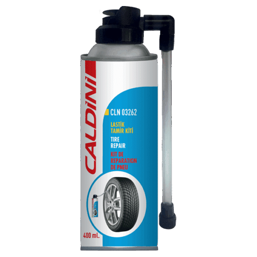 Спрей за възстановяване и поправяне на гуми CALDINI TIRE REPAIR 400ml
