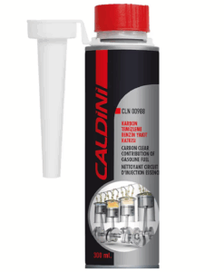 Добавка почистване и защита гориво/бензин/ CALDINI CARBON CLEAR GASOLINE 300ml е е специално създадена формула за ефективно почистване и защита на бензиновата горивна система. Тя премахва натрупванията от въглеродни и други отлагания в инжекторите и горивните камери, подобрява работата на двигателя и удължава живота му, като същевременно намалява вредните емисии и разхода на гориво.