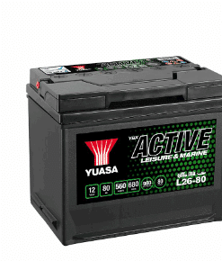 Акумулатор YUASA L26-80 12V 80AH 560A L+