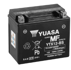 Акумулатор YUASA YTX12-BS 12V 10,5AH 180A L+