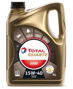Масло TOTAL QUARTZ 5000 15W40 4L