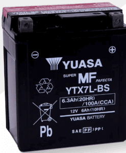 Помощен акумулатор YUASA YTX7L-BS