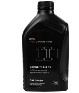 Оригинално масло AUDI 0W30 1L G S55 545 D2 Long Life 3 504 00 507 00
