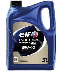 Масло ELF EVOLUTION FULL TECH LSX 5W40 5L